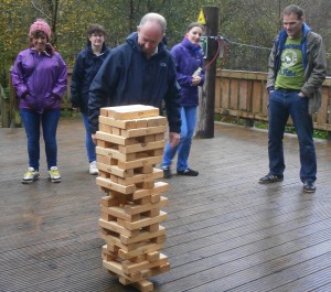 Managing Director Christopher Dean taking part in the activities.