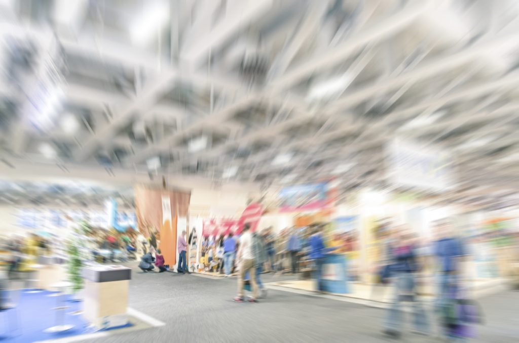 Generic Trade Show Stand With Blurred Zoom - iStock_000056178470_Medium