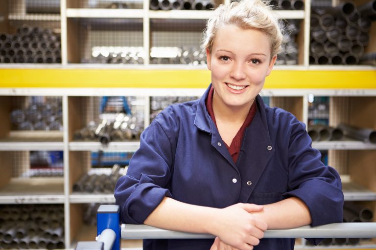 Female Engineering Apprentice