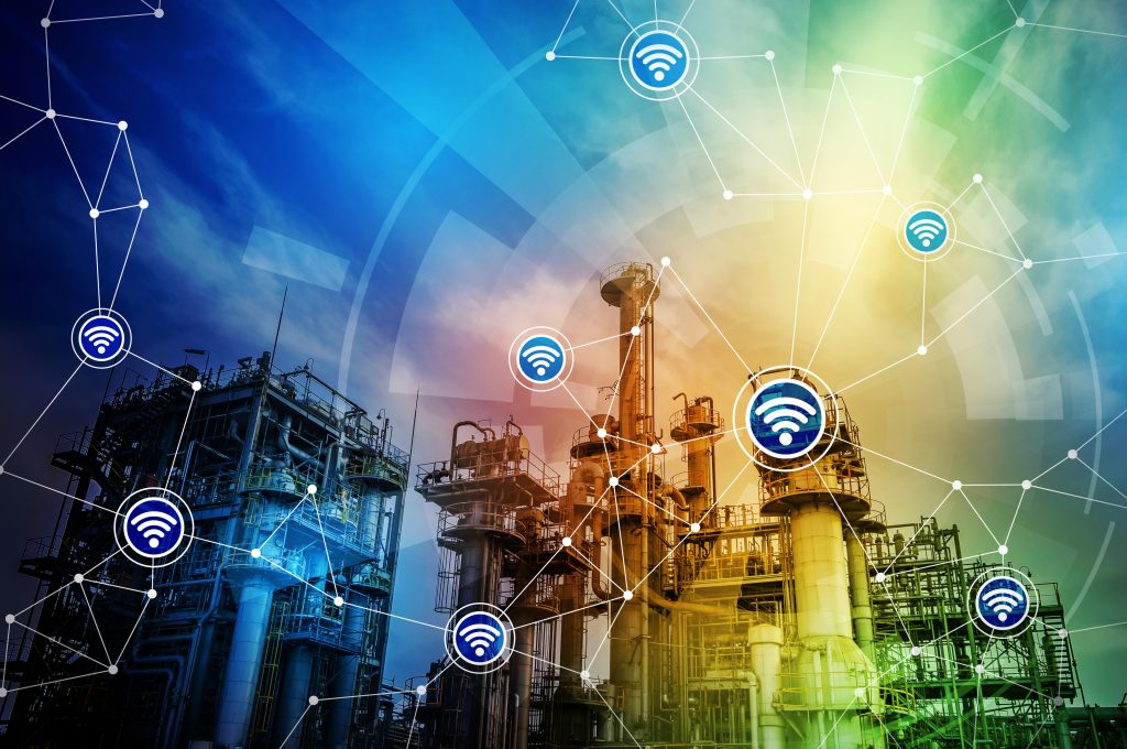 internet of things, connectivity in factories and warehouses