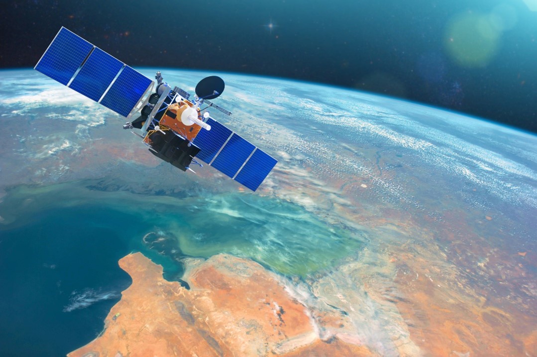 satellite in space 