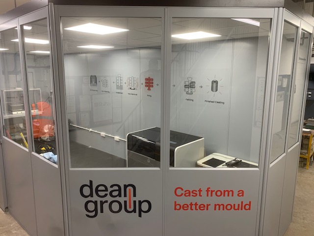 3D printing room at Dean Group