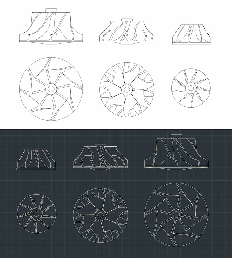 impeller casting