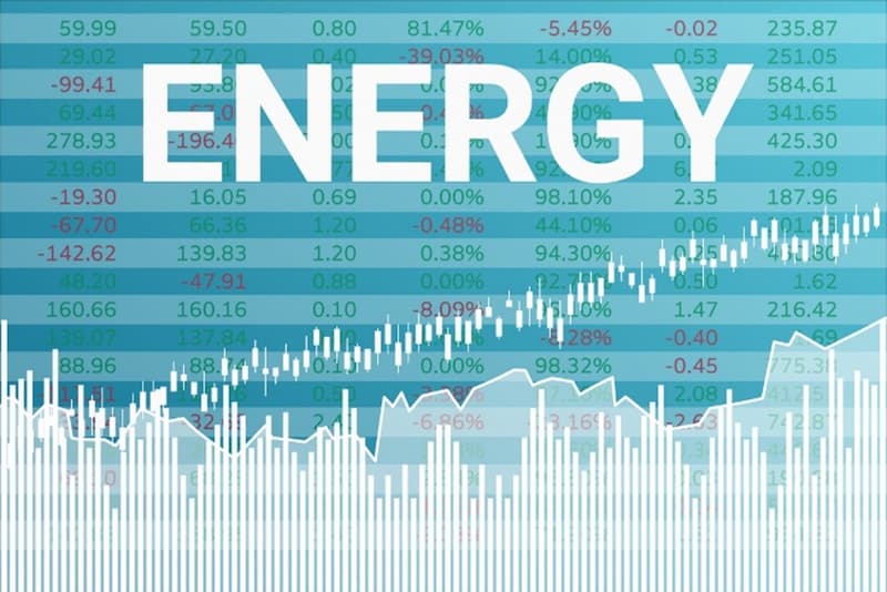 graph showing rising energy costs