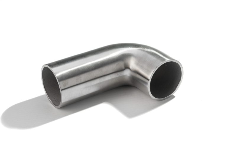 Exhaust Bend Satin Polished